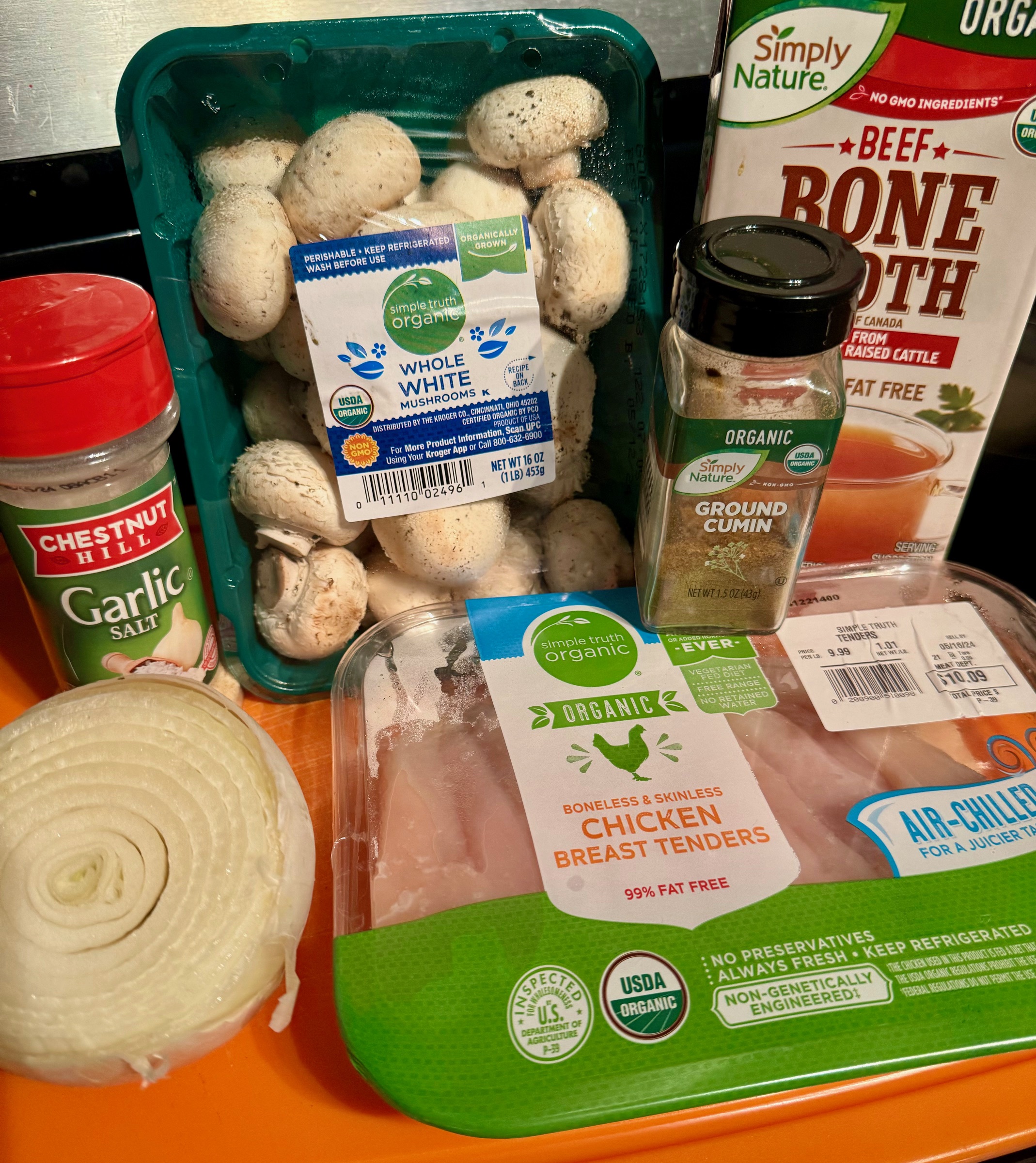 Chicken Bowl Ingredients