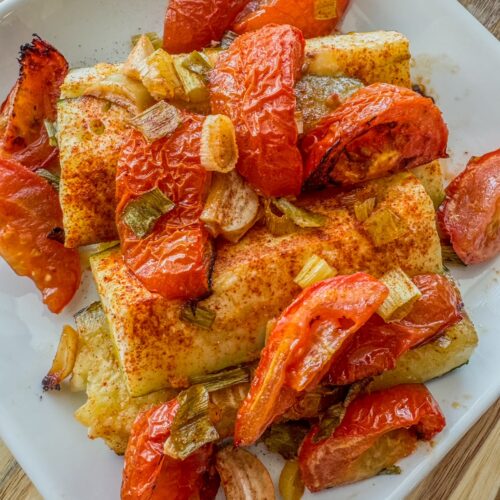 Roasted Tomato and Zucchini Recipe