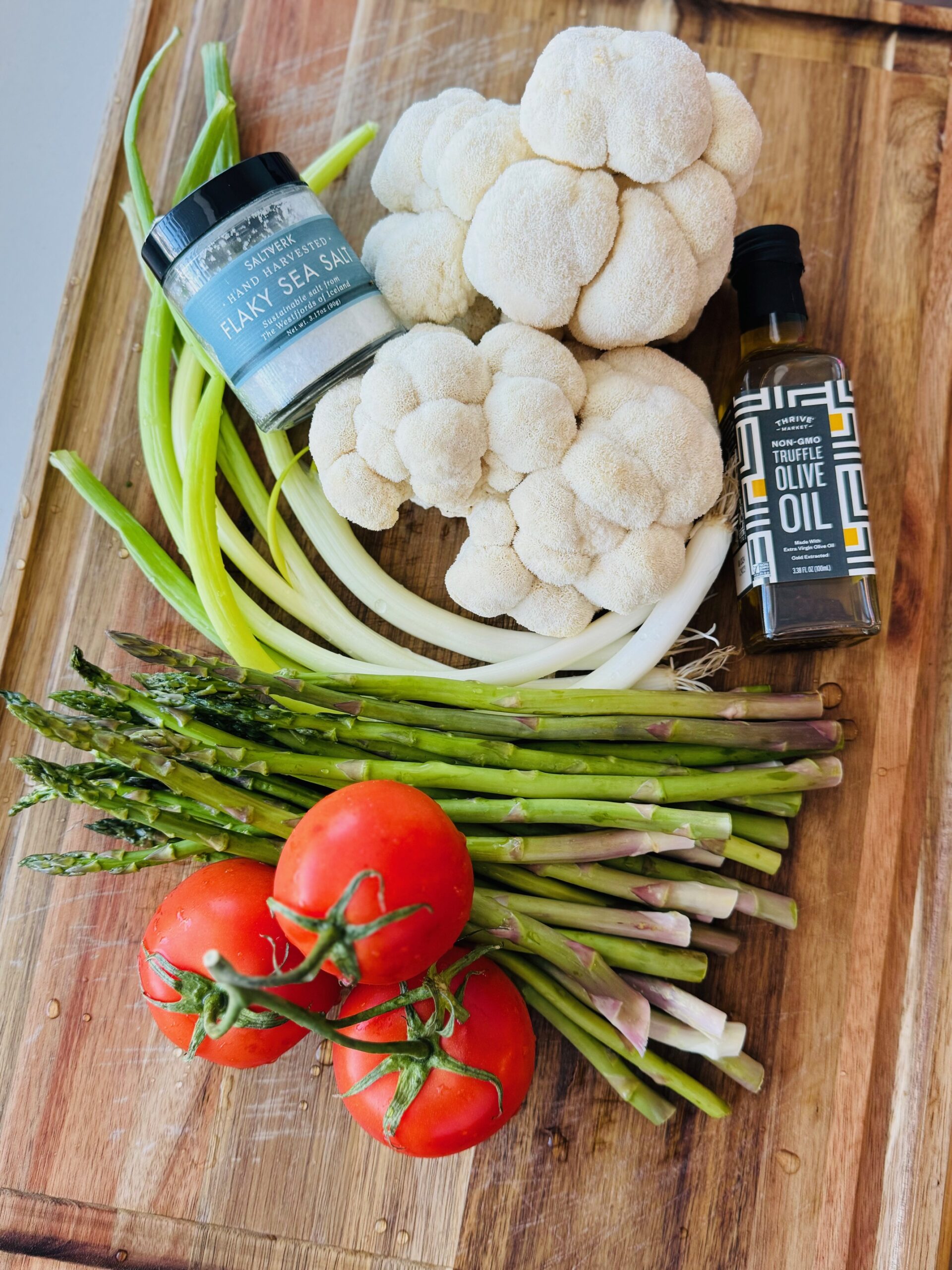 Roasted Lion's Mane Mushroom