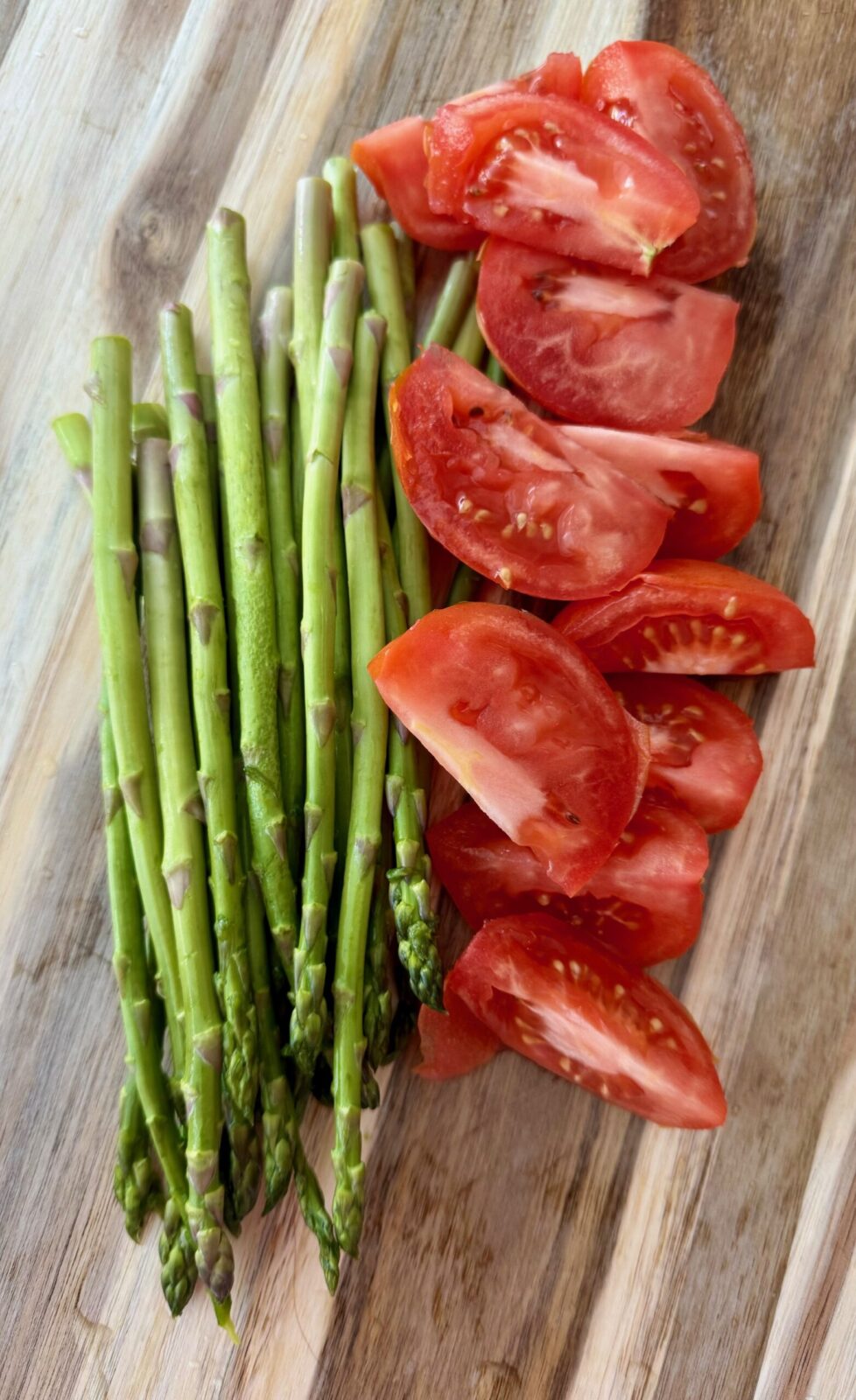 Asparagus and Tomatoes