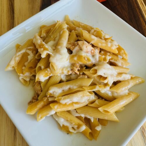 Baked Chicken Ranch Pasta