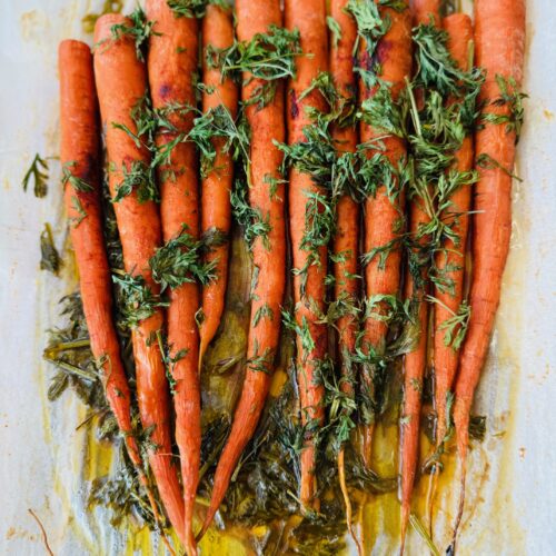 Oven-Roasted Healthy Carrots