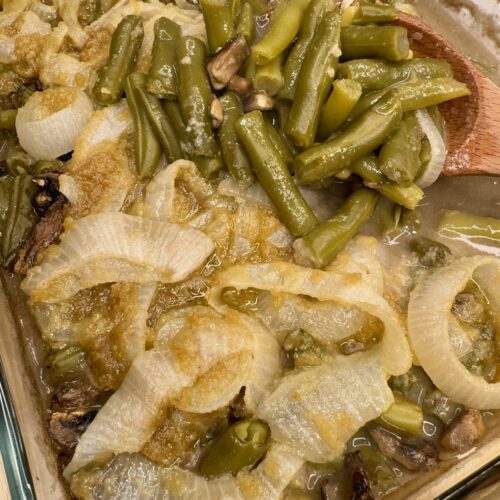 Gluten-Free/Dairy-Free Green Bean Casserole Recipe (Healthy and Easy)