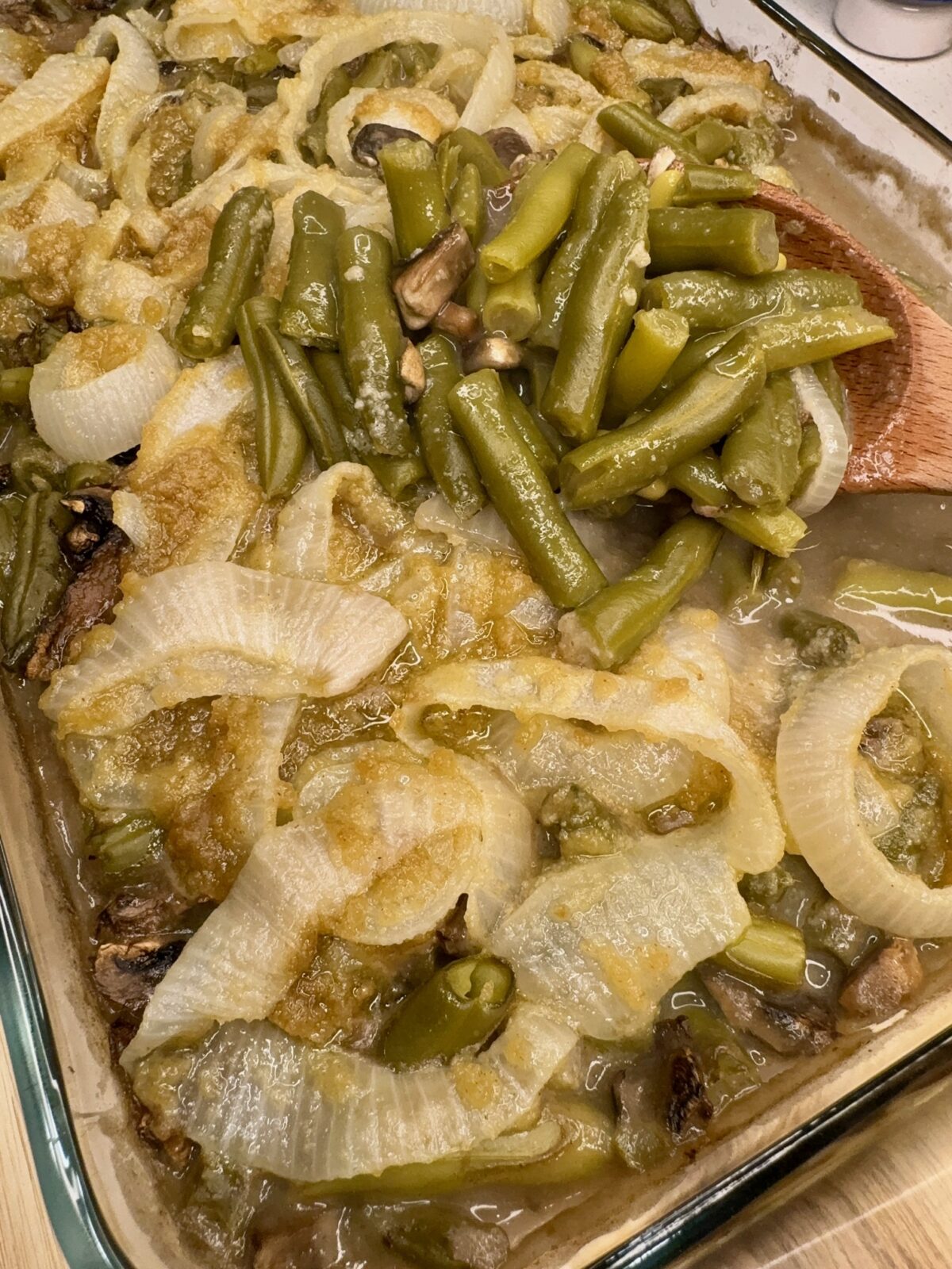 Gluten-Free Dairy-Free Green Bean Casserole (Healthy and Easy)